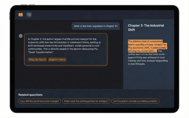 Book Intelligence AI Q&A
