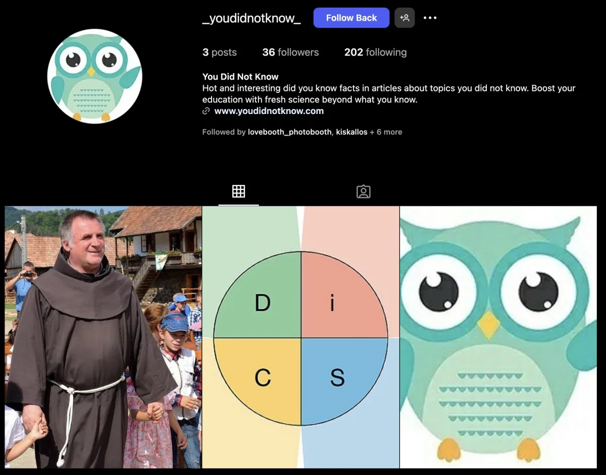 YouDidNotKnow.com visual 1