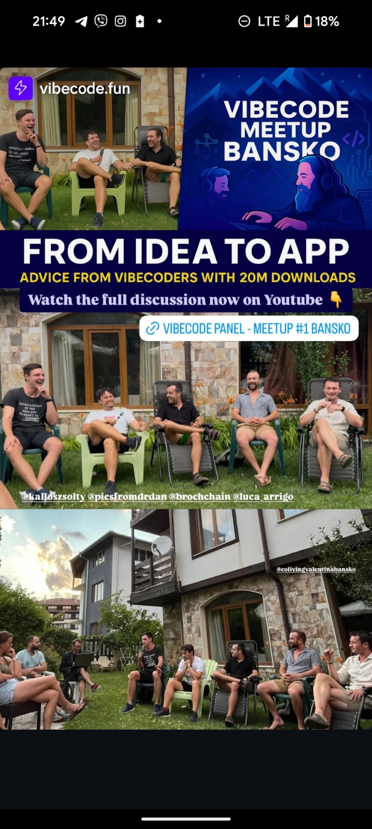 Vibecode Meetup · Bansko, Bulgaria