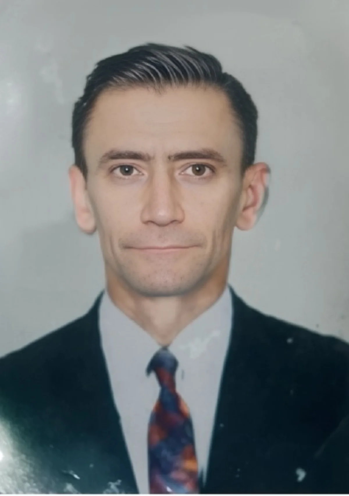 AI restored photo after processing